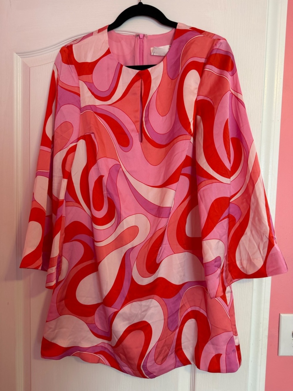 NWT Hyacinth House mod Geo Mitzi Pinj Dress - Picture 2 of 4
